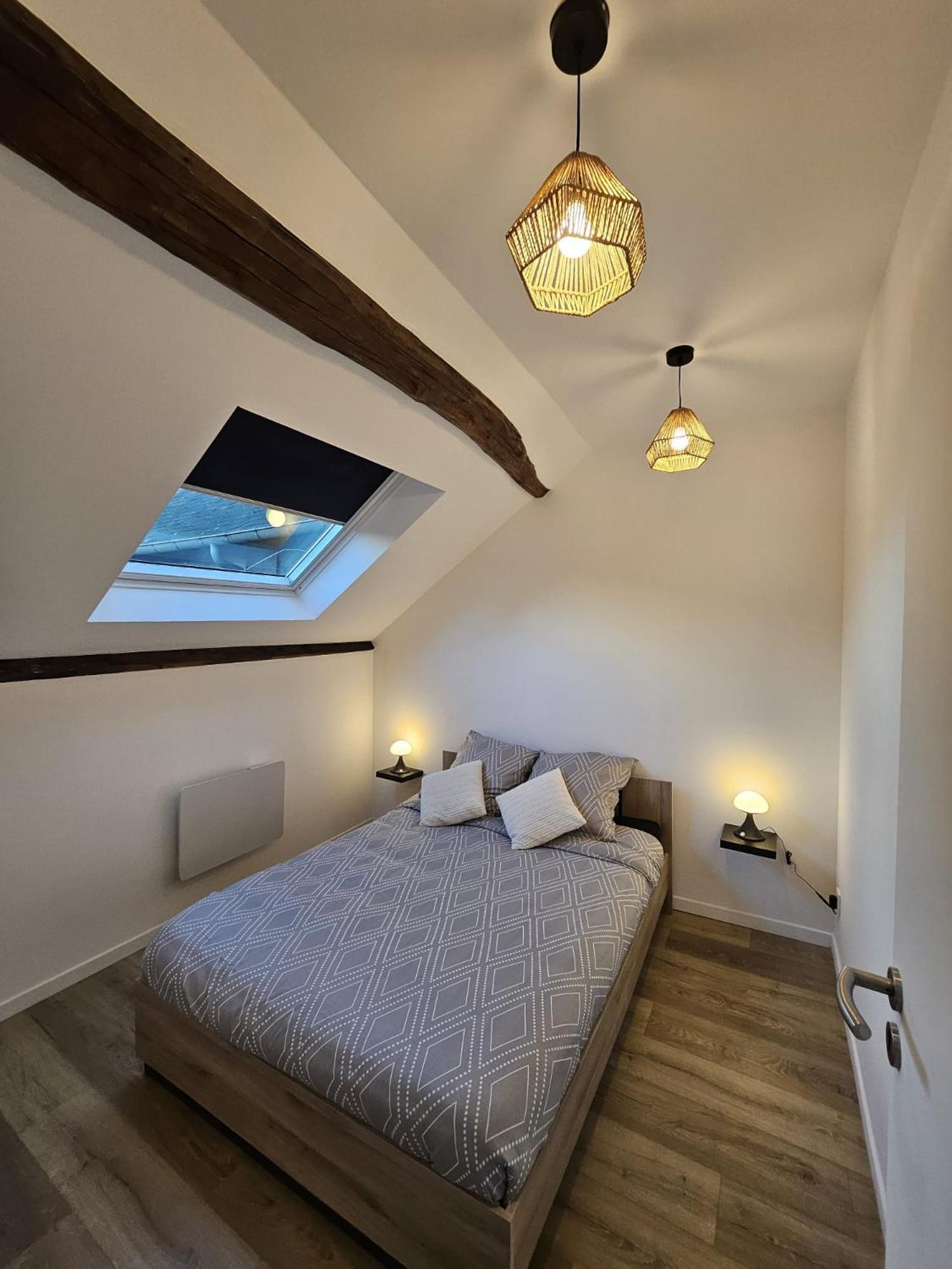 Joli Appartement Mansarde Decize Exteriör bild