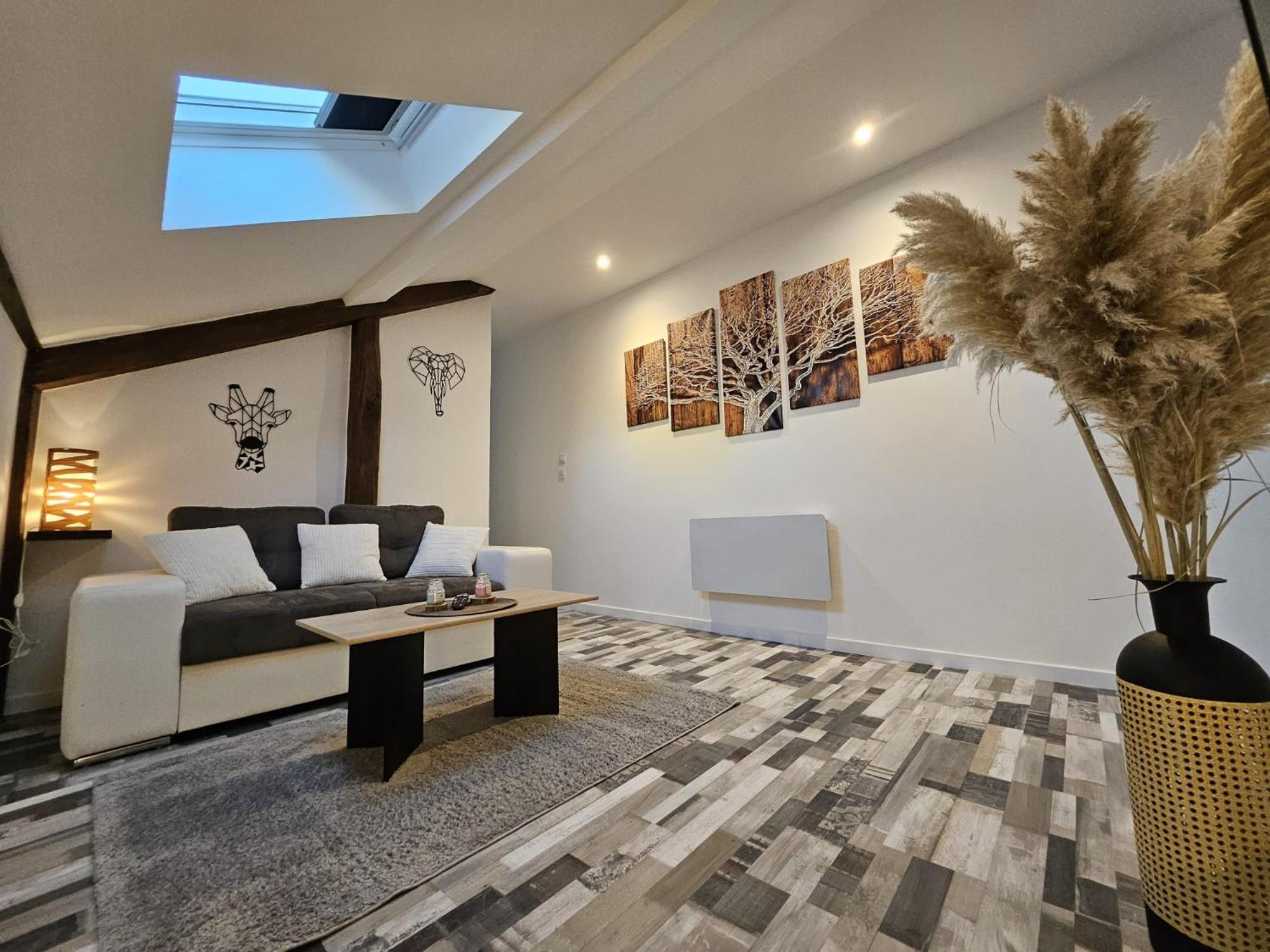 Joli Appartement Mansarde Decize Exteriör bild